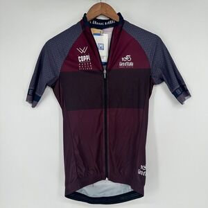 Santini Giro d'Italia Cycling Jersey 100 Tappa 16 Cima Coppi Large NWT Italy